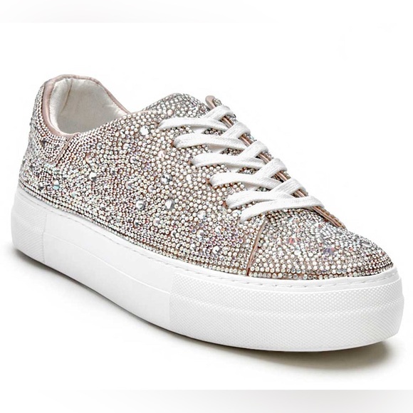Matisse Shoes - NEW Matisse Julia Clear Rhinestone Sneaker Size 10